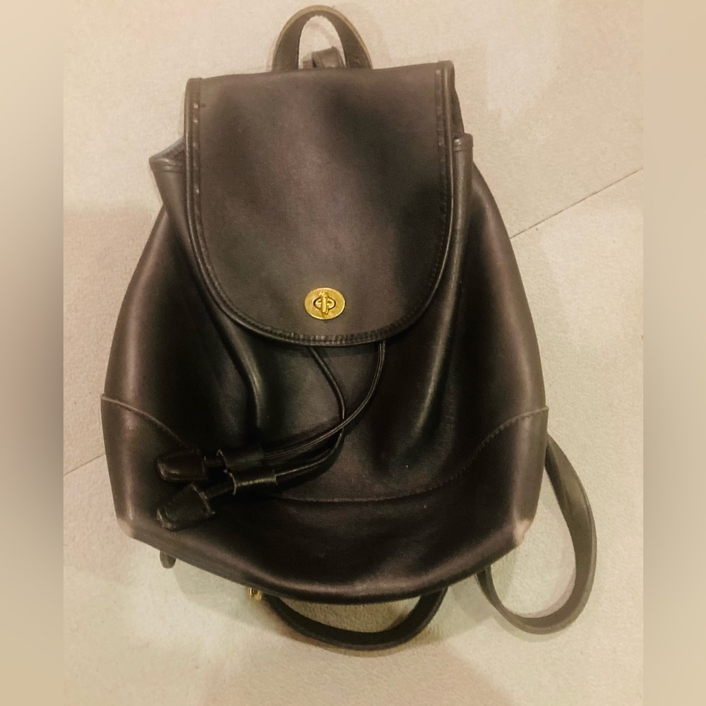 Vintage Coach 9791 Leather Backpack